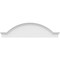 Ekena Millwork Segment Arch W/ Flankers Smooth Architectural Grade PVC Pediment, 60"W x 16"H x 2-1/2"P PEDPS060X160SGF00 - alternate 5